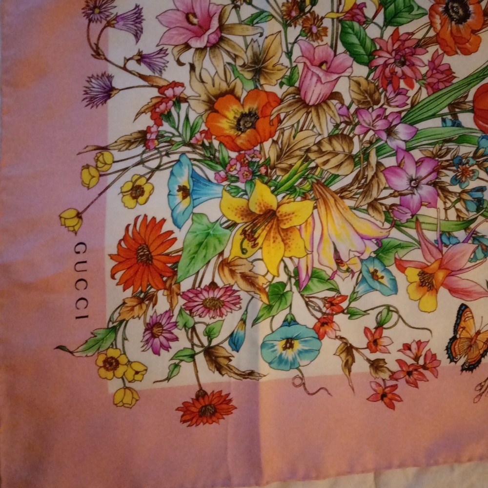 Gucci Silk Scarf - Picture 3 of 4